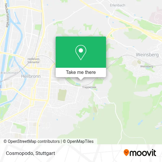 Cosmopodo map