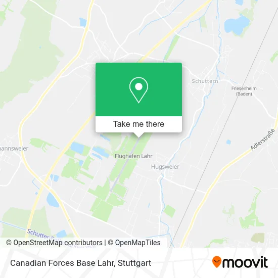 Canadian Forces Base Lahr map