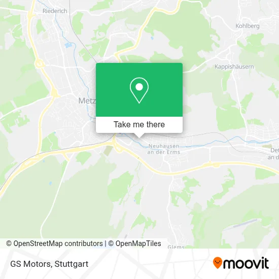 GS Motors map