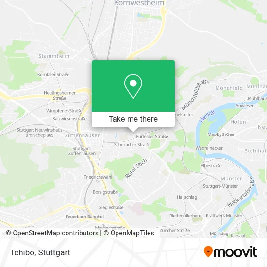 Tchibo map
