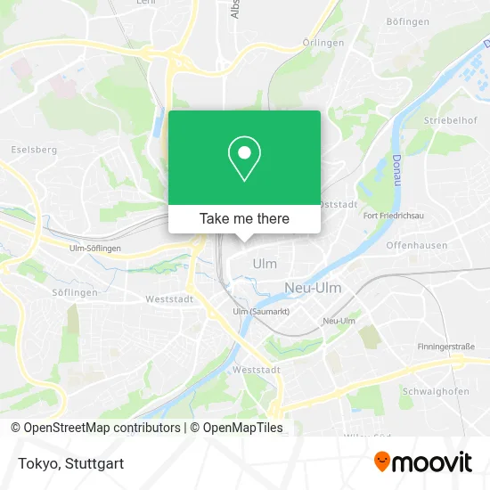 Tokyo map