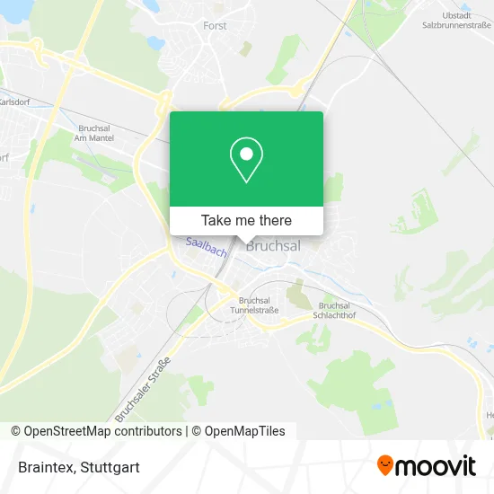 Braintex map