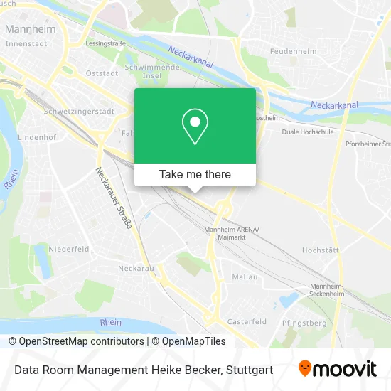 Data Room Management Heike Becker map
