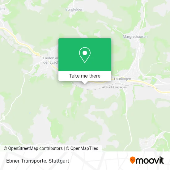 Ebner Transporte map