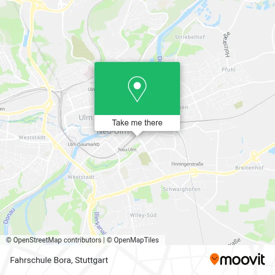 Fahrschule Bora map