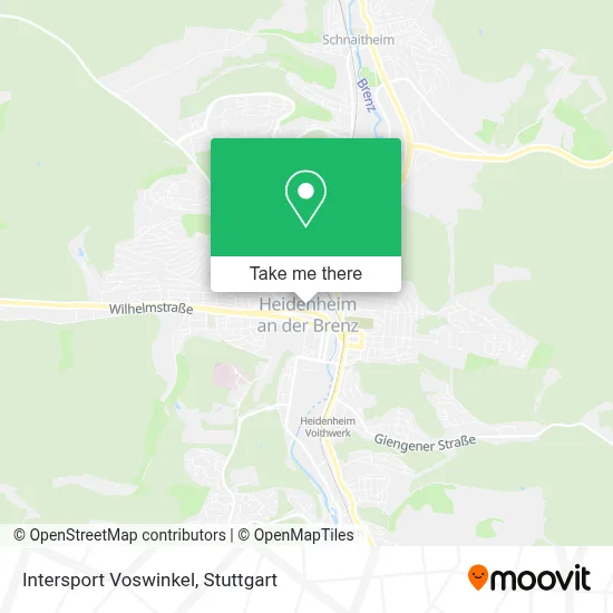 Intersport Voswinkel map