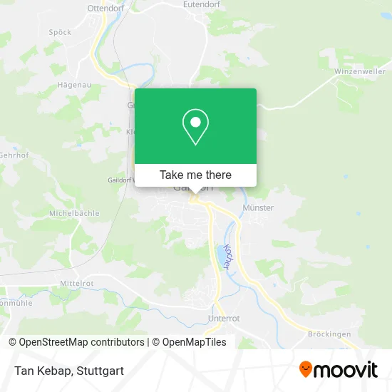 Tan Kebap map