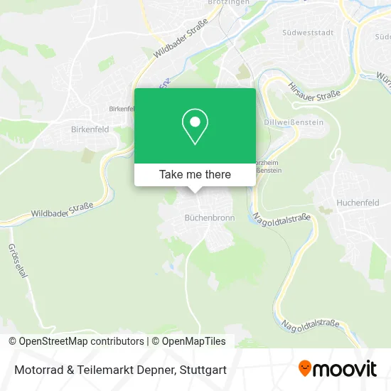 Motorrad & Teilemarkt Depner map