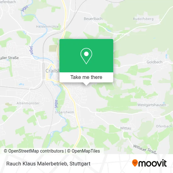 Rauch Klaus Malerbetrieb map