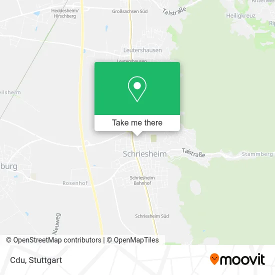 Cdu map