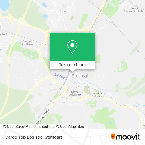 Cargo Top Logistic map