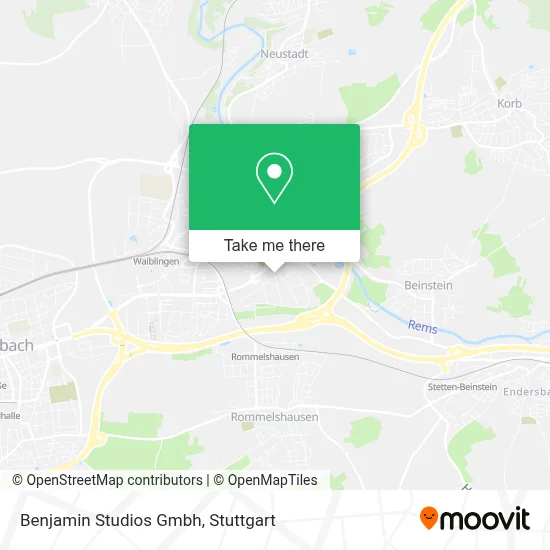Benjamin Studios Gmbh map