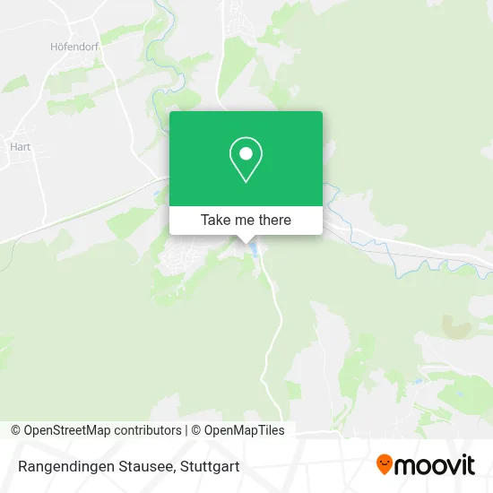 Rangendingen Stausee map