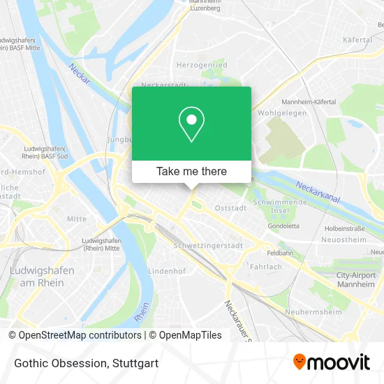 Gothic Obsession map