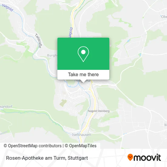 Rosen-Apotheke am Turm map