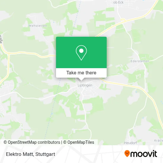 Elektro Matt map