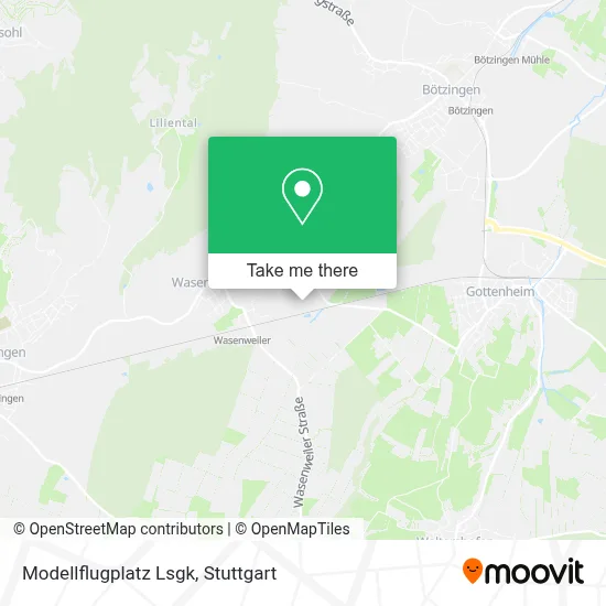 Modellflugplatz Lsgk map