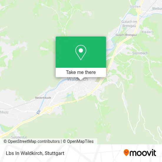 Lbs In Waldkirch map