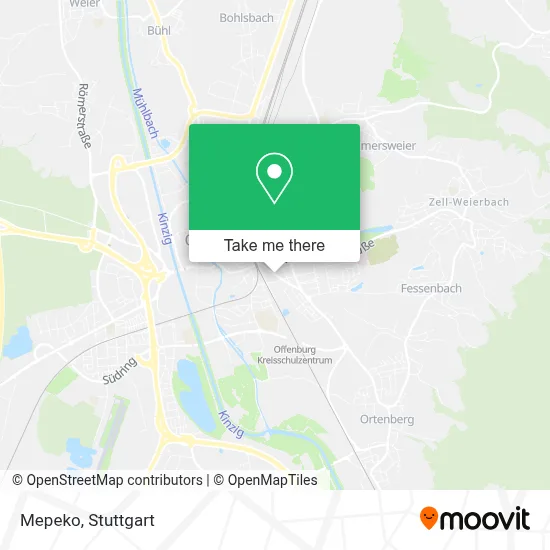 Mepeko map