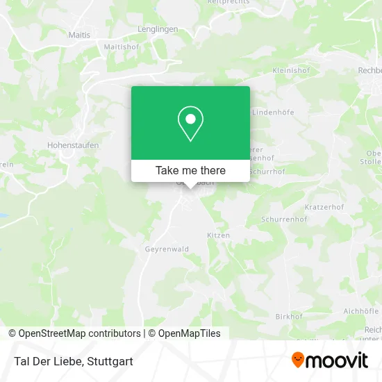 Tal Der Liebe map