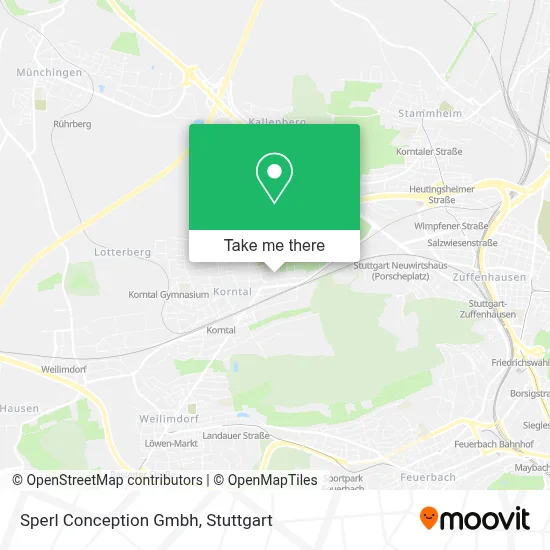 Sperl Conception Gmbh map