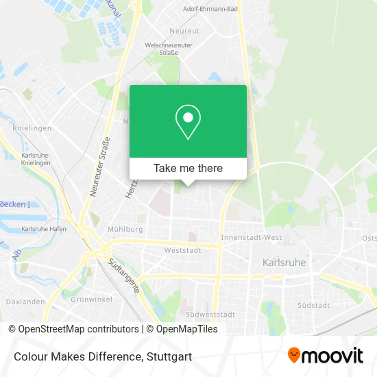 Colour Makes Difference map