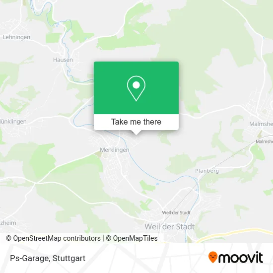 Ps-Garage map