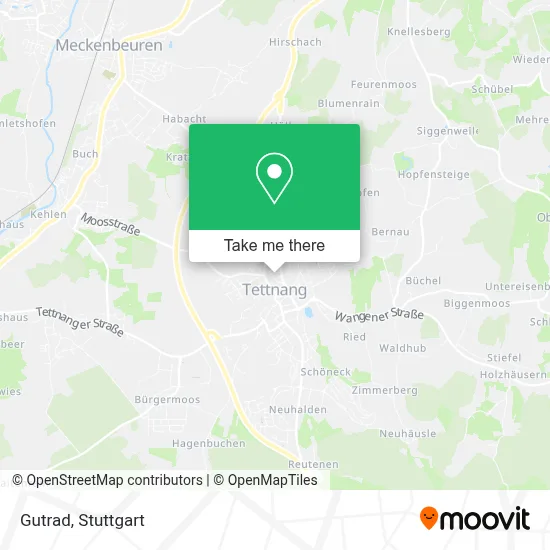 Gutrad map