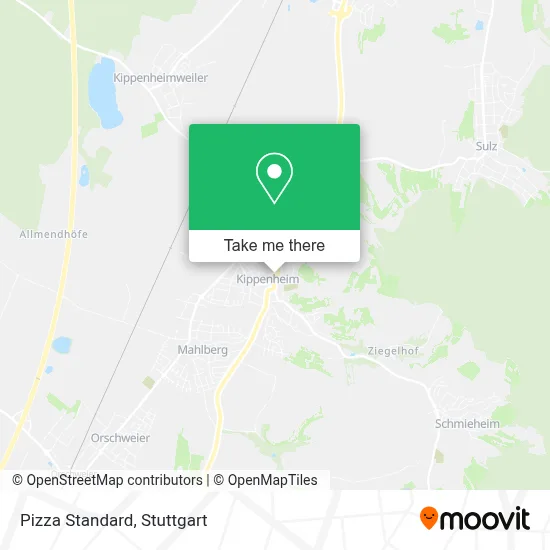 Pizza Standard map