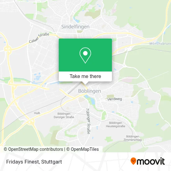 Fridays Finest map