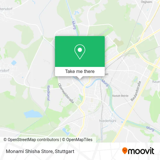 Monami Shisha Store map