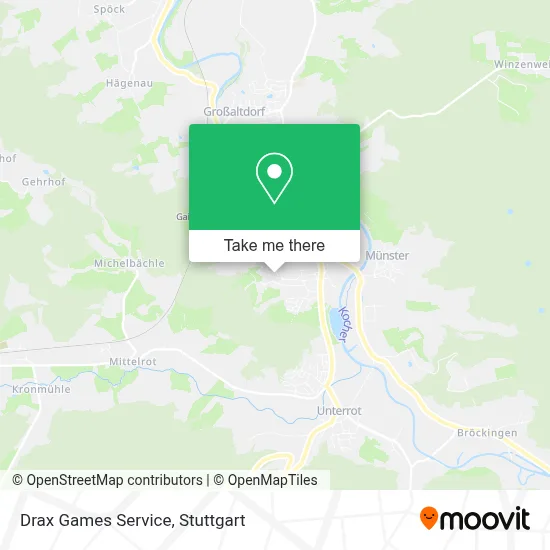 Drax Games Service map