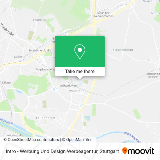 Intro - Werbung Und Design Werbeagentur map