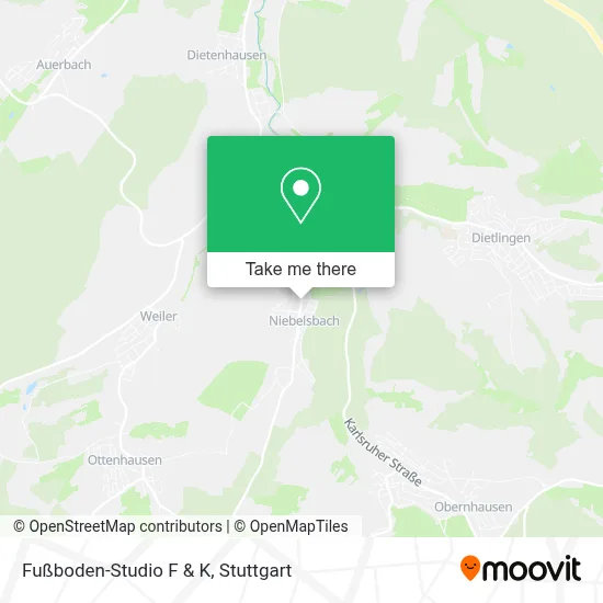 Fußboden-Studio F & K map