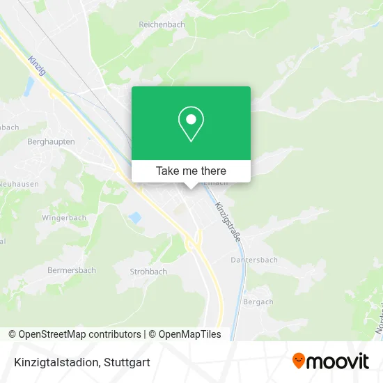 Kinzigtalstadion map