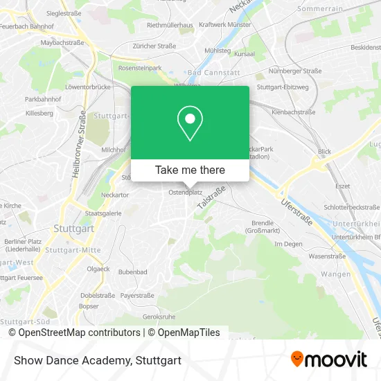 Show Dance Academy map