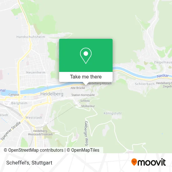 Scheffel's map