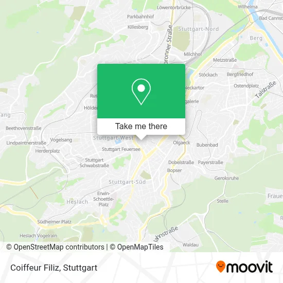 Coiffeur Filiz map