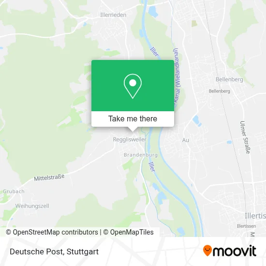 Deutsche Post map
