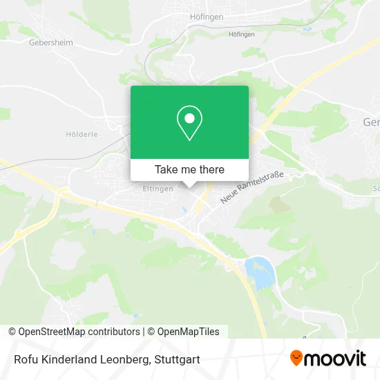 Rofu Kinderland Leonberg map