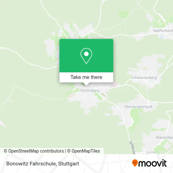 Bonowitz Fahrschule map
