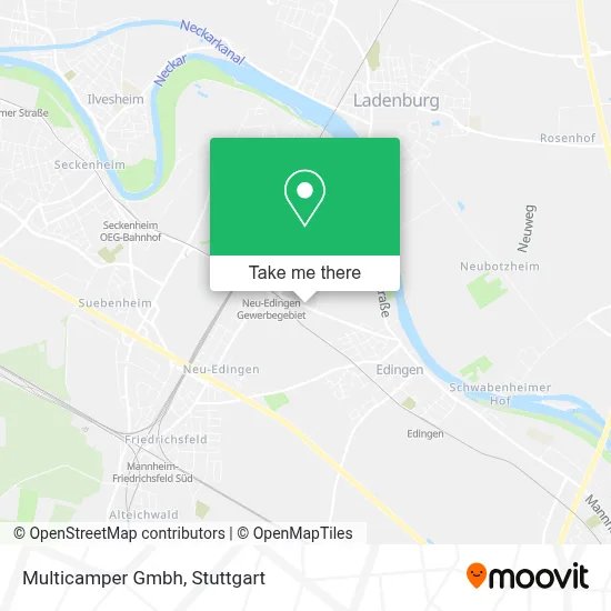 Multicamper Gmbh map