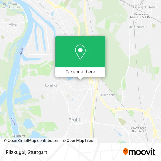 Filzkugel map