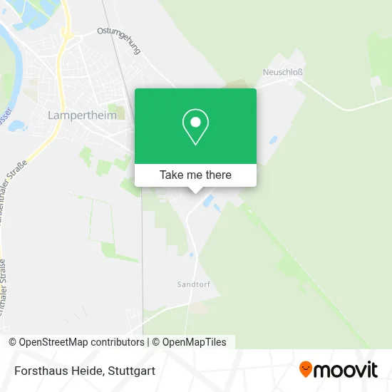 Forsthaus Heide map
