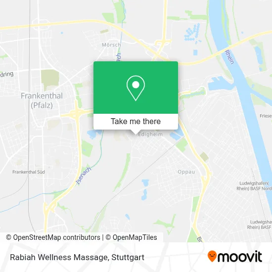 Rabiah Wellness Massage map