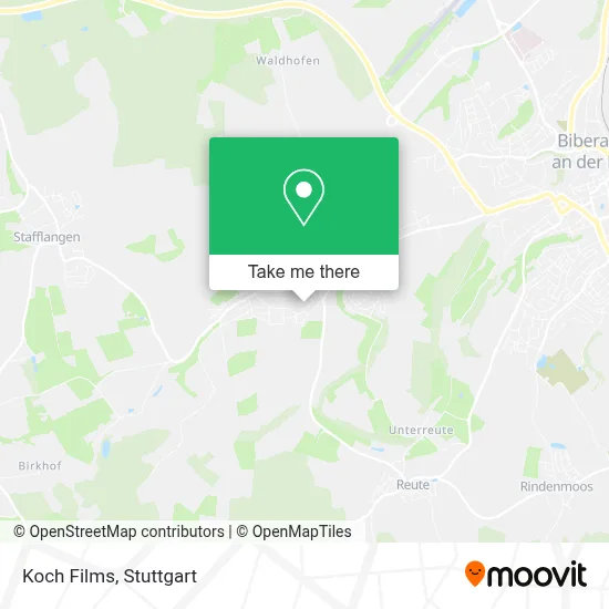 Koch Films map