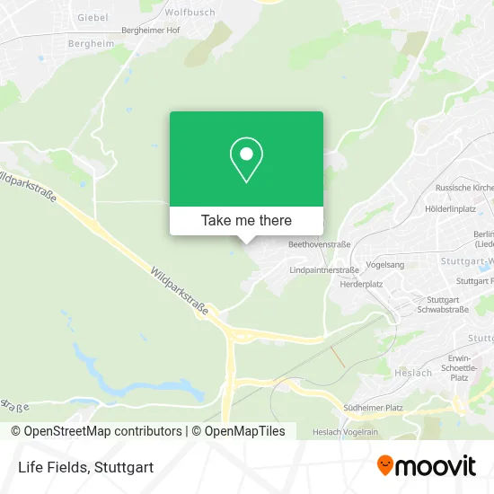 Life Fields map