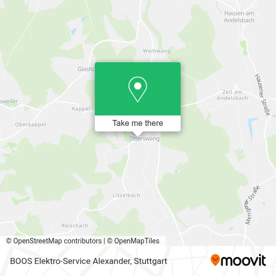 BOOS Elektro-Service Alexander map