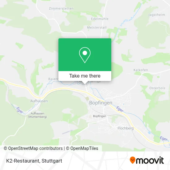 K2-Restaurant map
