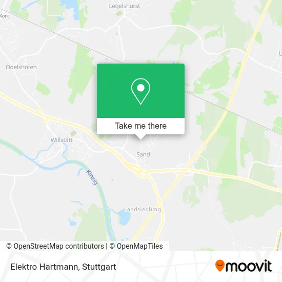Elektro Hartmann map